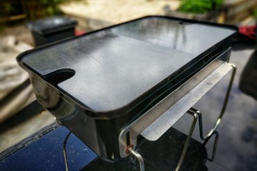 Seasoning the Plancha